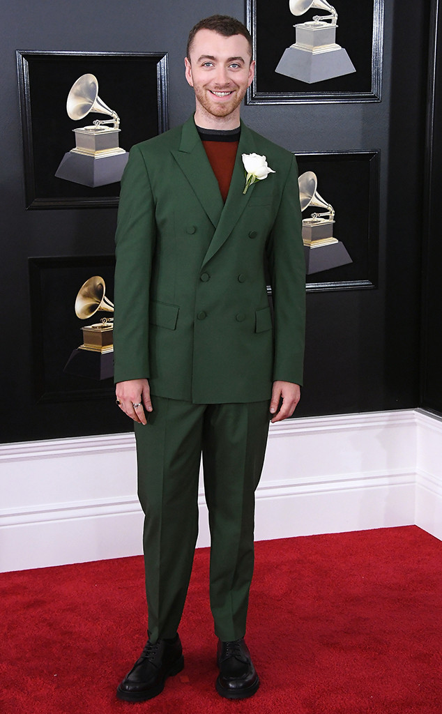 Sam Smith, 2018 Grammy Awards, Red Carpet Fashions